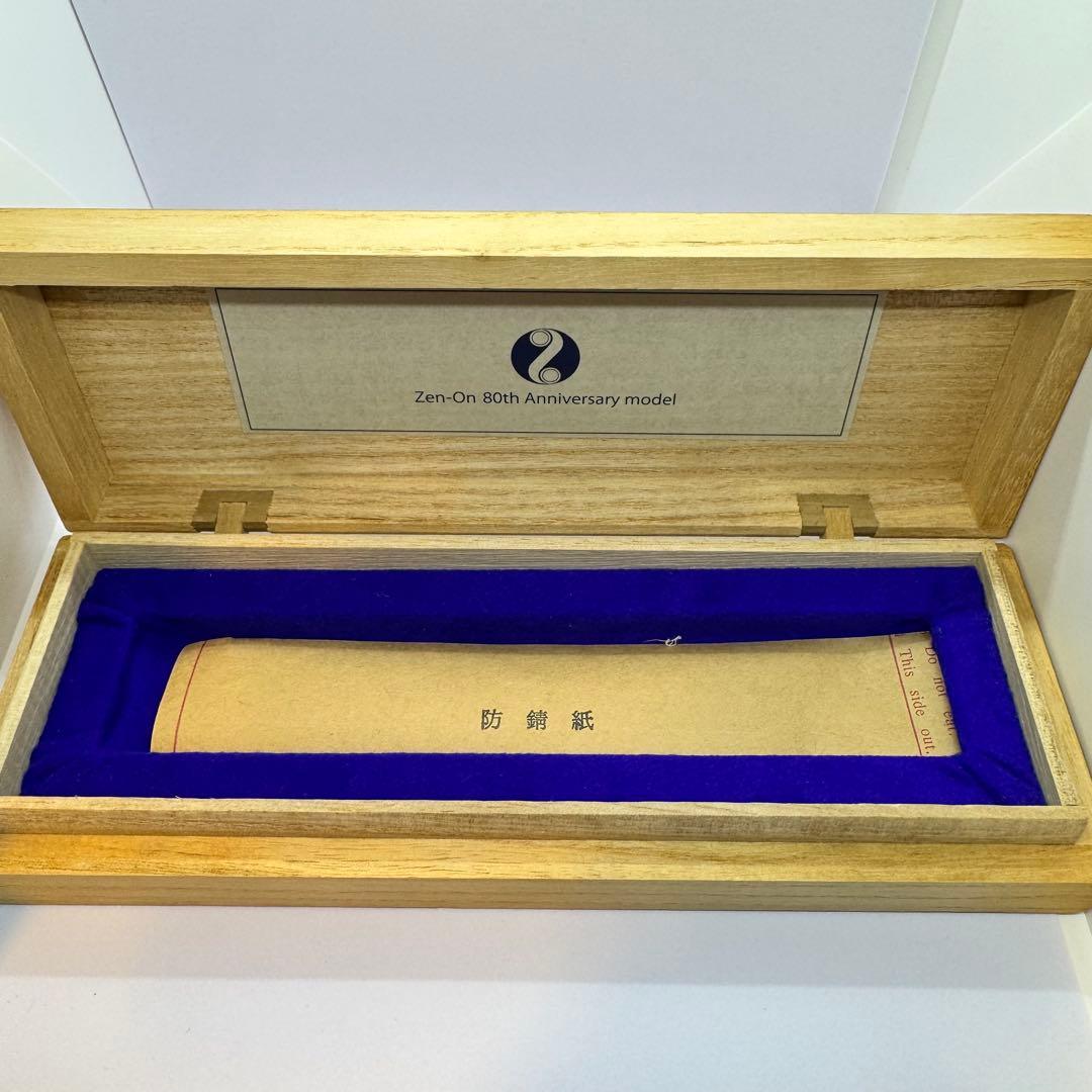 tombo 大石昌美　監修　モデル　ハーモニカ　ゴールド ゼンオン　木製ボディー