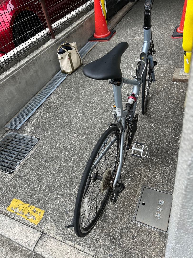 最終価格、希少‼︎ GIANT MR4Fライトブルー24インチ折畳み　交換用ゴム付