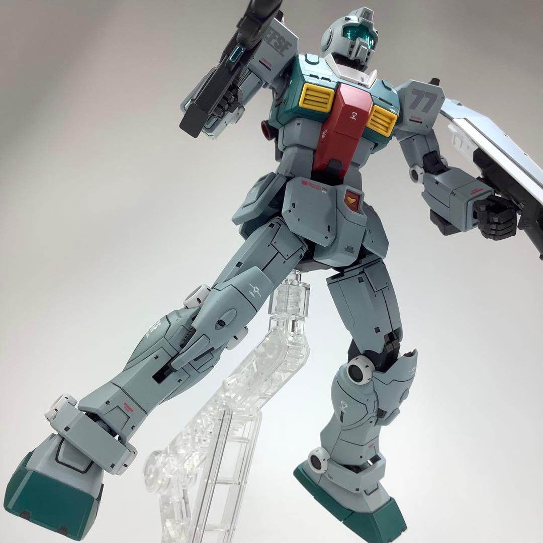プレバン限定 HG RGM-79 スレッガー専用ジム 塗装済完成品