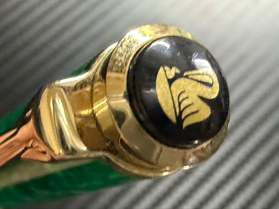 未使用に近い ペリカン スーベレーン M320 グリーン F 細字 万年筆