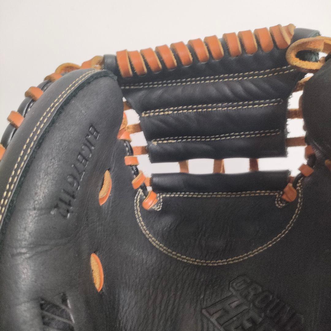ZETT 軟式 少年用 キャッチャーミット グラウンドヒーロー ブラック×タン