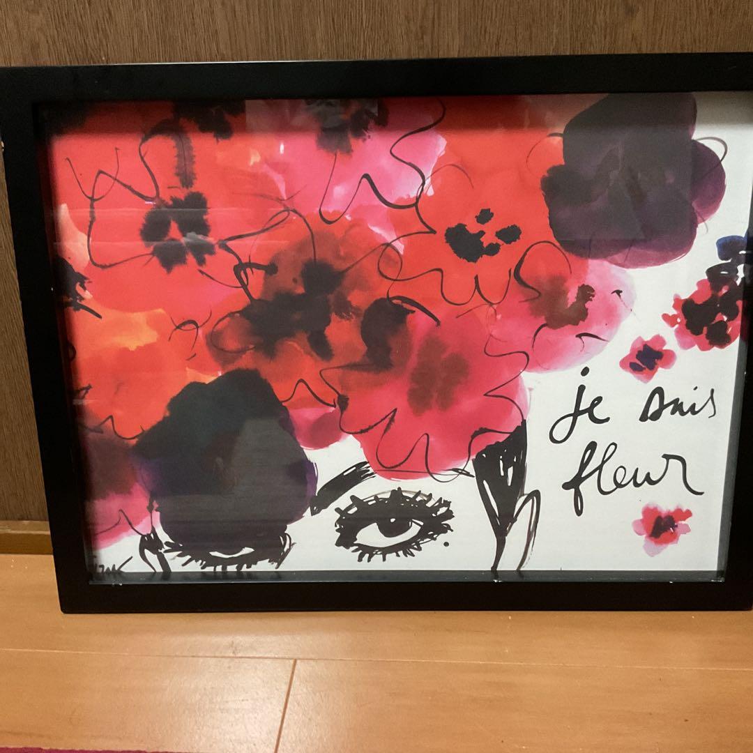 Laura D ro フロリダ大美術学士取得 女性アーティスト 木枠額装