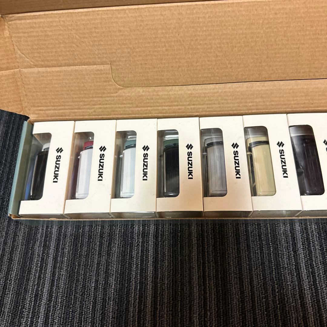 ⭕️スズキ　非売品　13台セットスペーシア＆スペーシアカスタム　プルバックミニカー