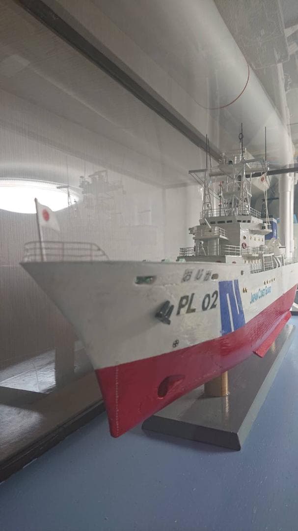 ★早期値交渉すれば心揺れます　手製 船舶模型　海上保安庁巡視船　おじか型