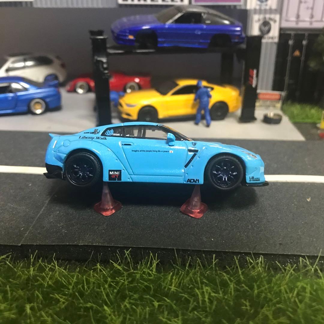 リバティーウォーク 香港限定 R35 GTR ライトブルー カスタム無し未開封品