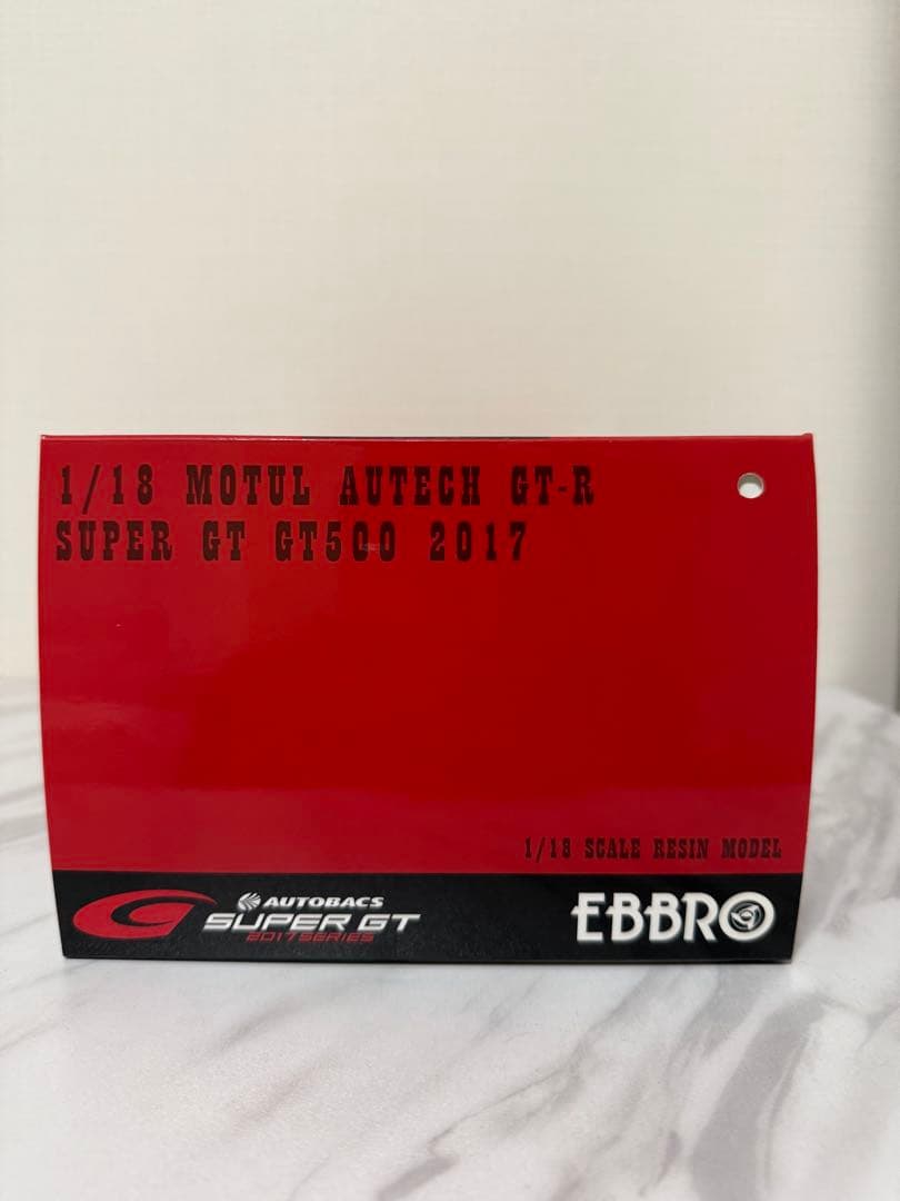 ミニカー MOTUL AUTECH GT-R 2017 SUPERGT 1/18