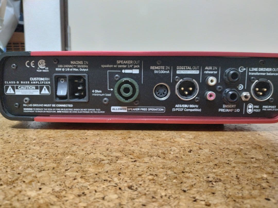 B*d様 稼働良好 Staccato’51 TC Electronic ベースア