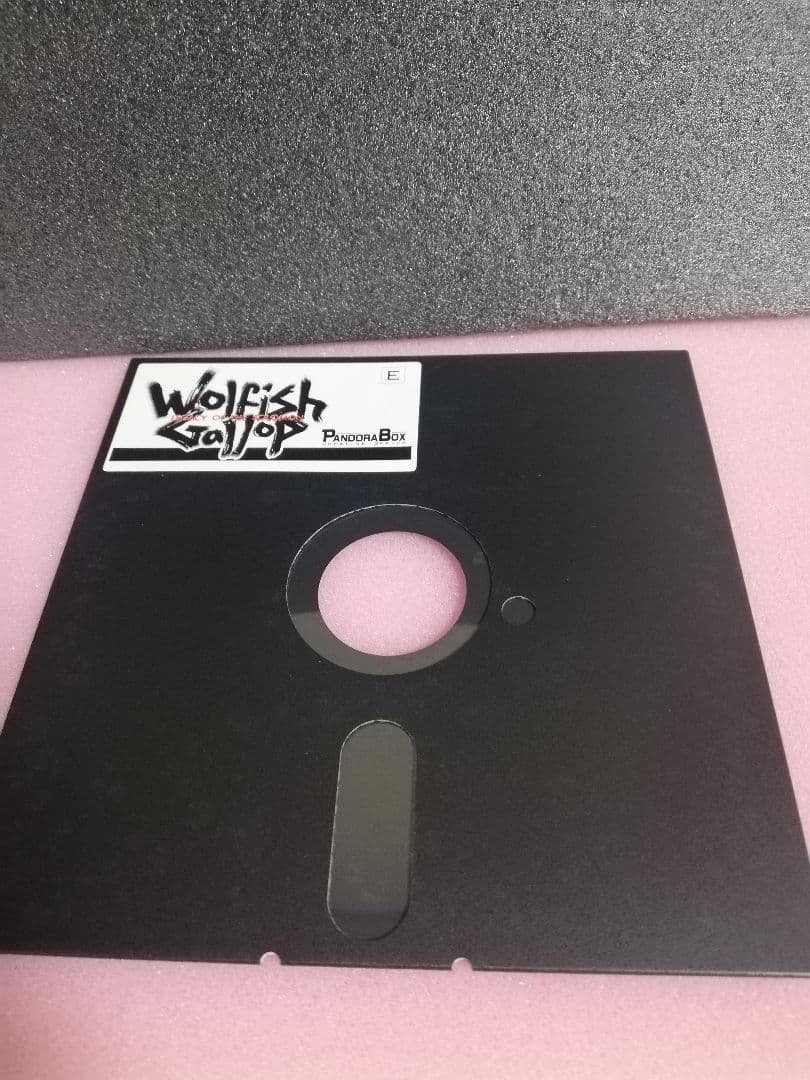 【PC-9801用ソフト】　ウルフィッシュ・ギャロップ　ソロモンの遺産