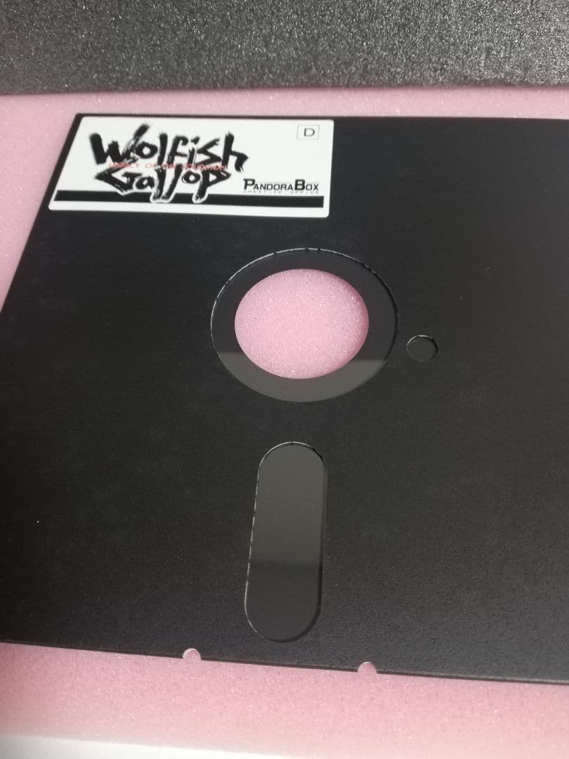 【PC-9801用ソフト】　ウルフィッシュ・ギャロップ　ソロモンの遺産