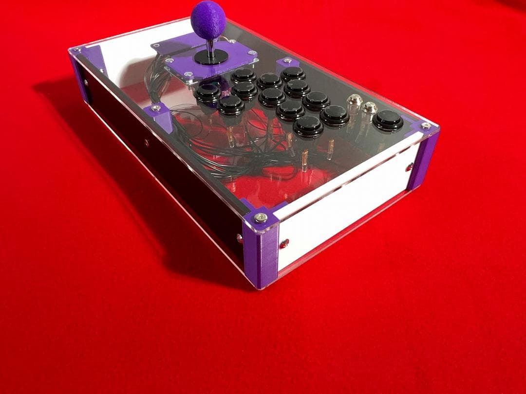 右手24mm仕様 アーケードコントローラー 鵤-ikaruga-