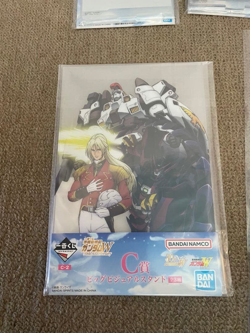 一番くじ　新機動戦記ガンダムW Ａ賞Ｂ賞Ｃ賞 オマケ付　16点SET