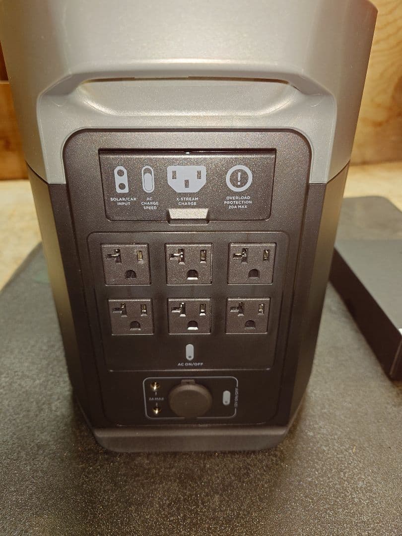 ECOFLOW ポータブル電源 未使用品 デルタマックス1600