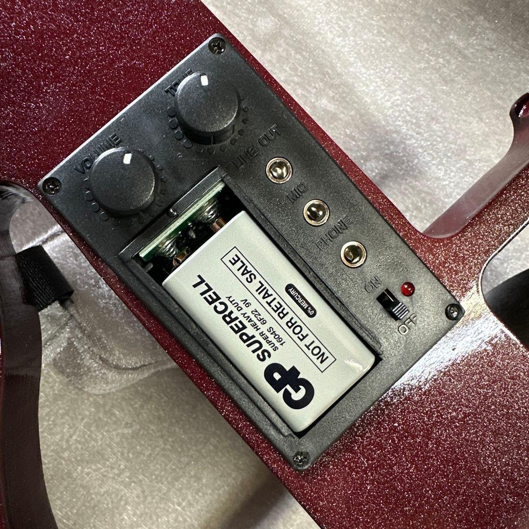 ENNBOM サイレントバイオリン HVPV-30 エレキバイオリン ※r2