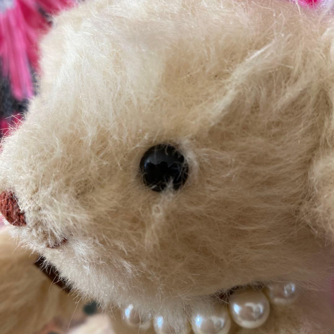 ドイツ製　テディベア　アイボリー