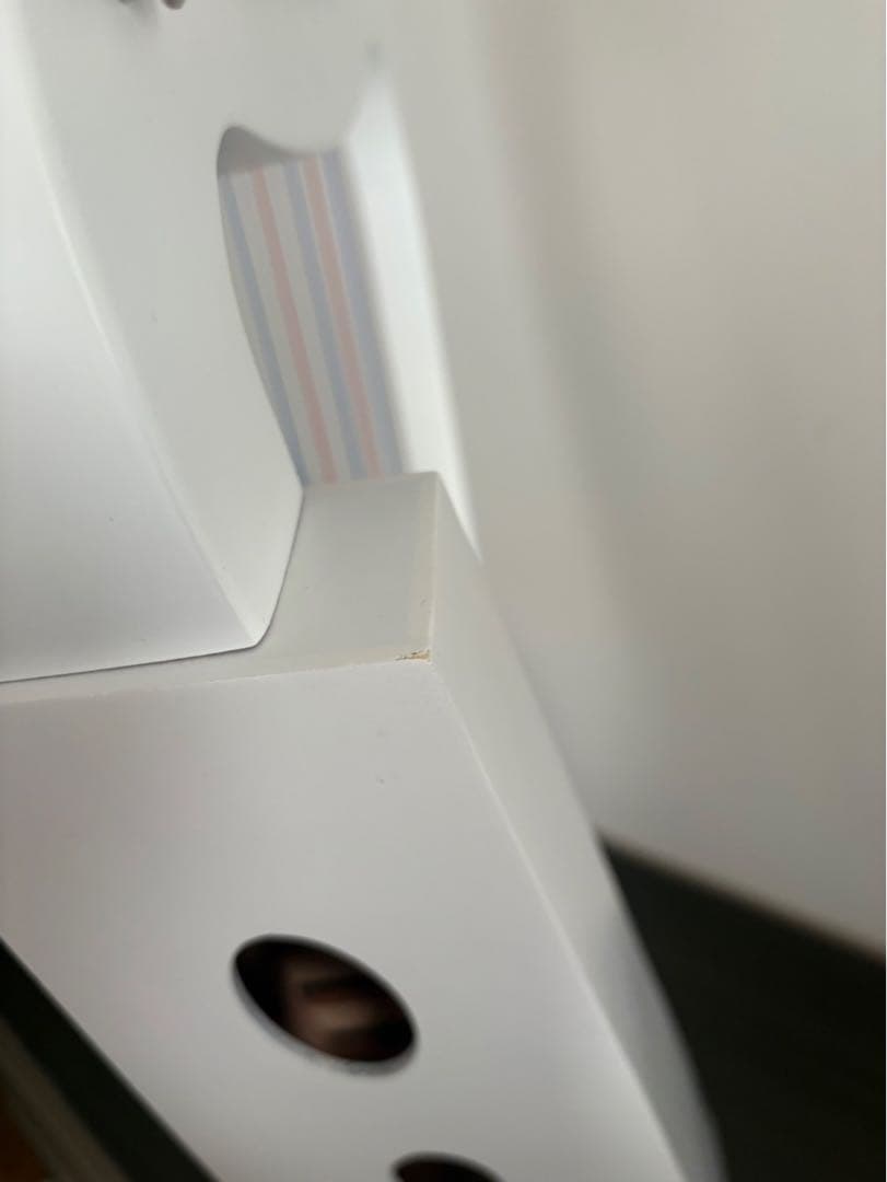 ホワイト　白　ハープ 23弦　専用ケース付き