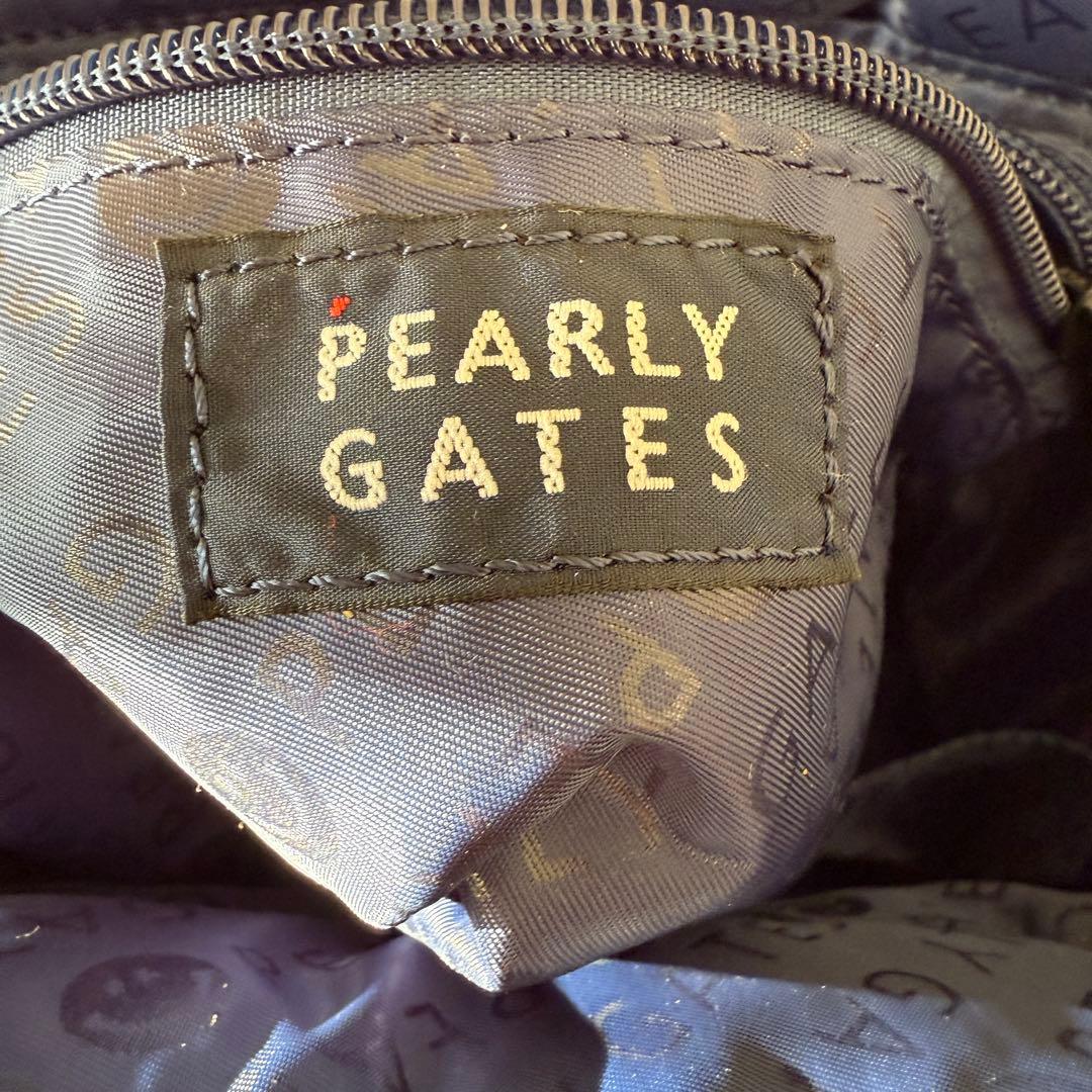 パーリーゲイツ　カートバッグ　ショルダー付 青　2way ロッカーバッグ　トート