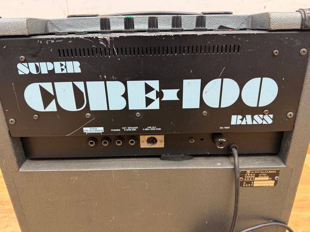 HA370☆Roland☆SUPERCUBE-100☆ベース☆コンボアンプ
