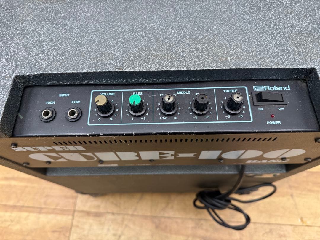 HA370☆Roland☆SUPERCUBE-100☆ベース☆コンボアンプ