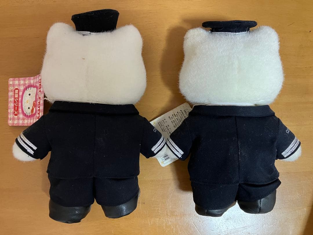 キティ　ダニエル　ぬいぐるみ　東急　制服シリーズ　タグ付き