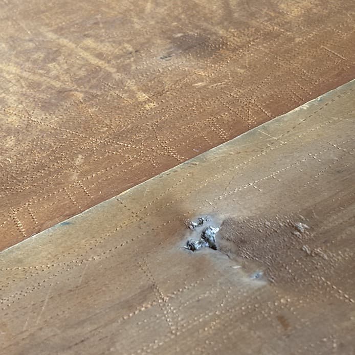 裁ち台　木製　一枚板　二枚組　脚付き　166.7×80×78（組んだサイズ）