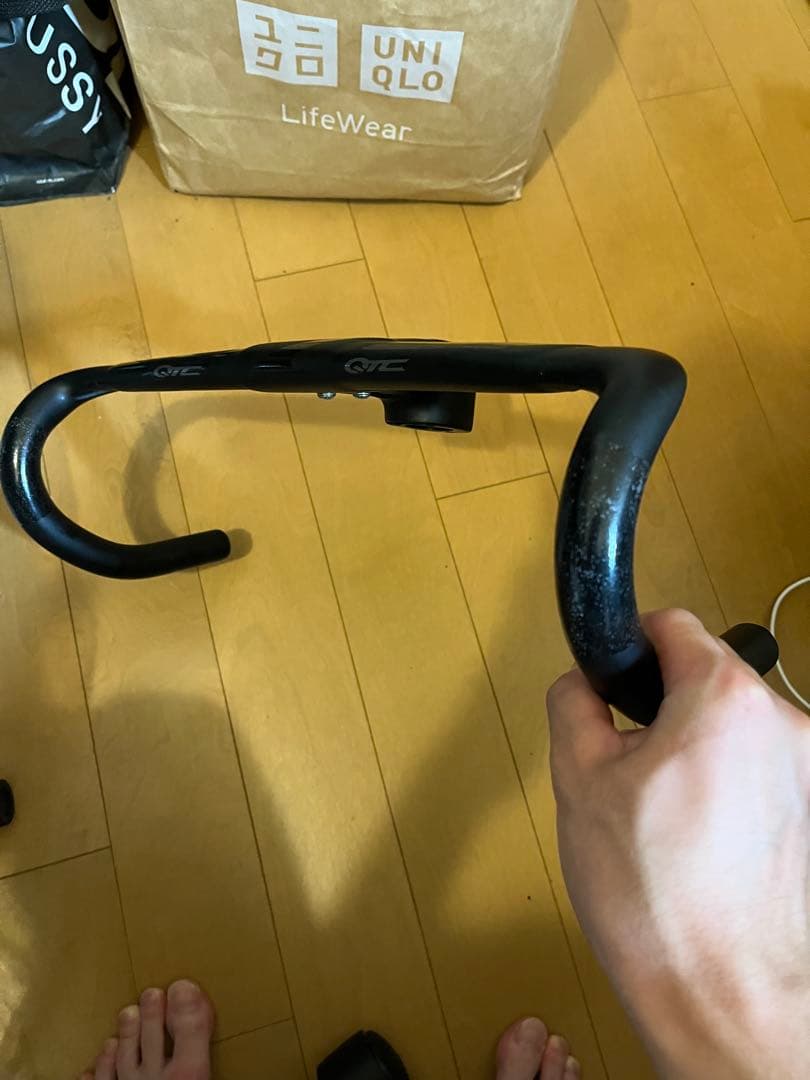 QTC 一体型カーボンハンドル