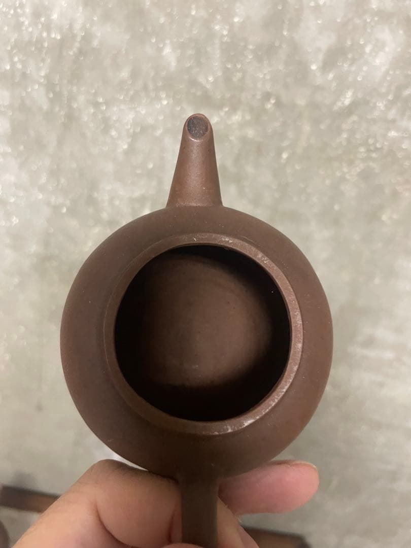 急須　紫砂　中国　古玩　宜興　赤泥　曷明昌　古美術　骨董