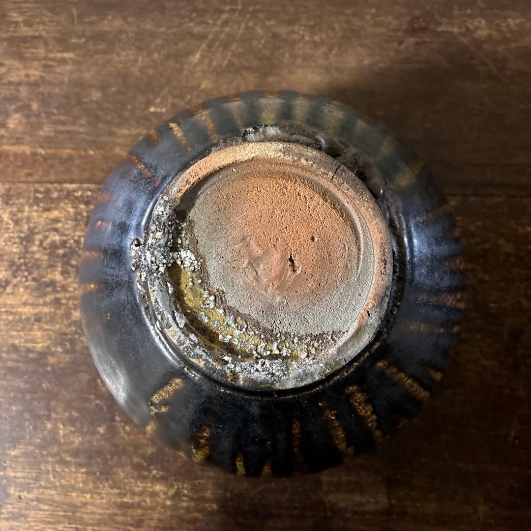 黒高麗壷　信楽　伊賀焼　古道具　古備前　李朝　骨董　花入　花器　古美術　古美術