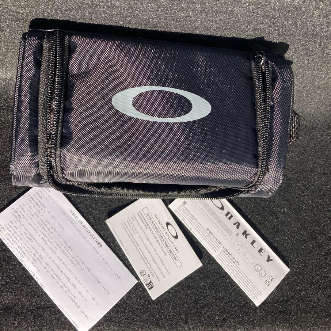 新品未使用　オークリーゴーグル　オークリースノーゴーグル　ラインマイナーM
