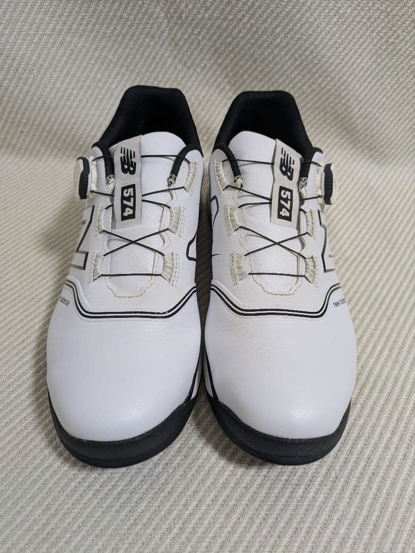New Balance 574 ゴルフシューズ ホワイト