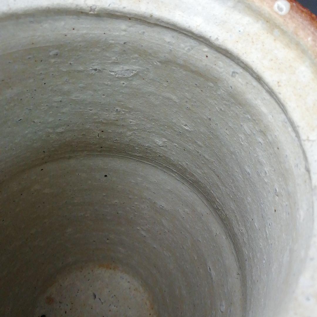 Ｔ１９１　水指　『細水指』『信楽焼　壺中窯　保庭楽入』『久田宗也(尋牛斎)箱書』