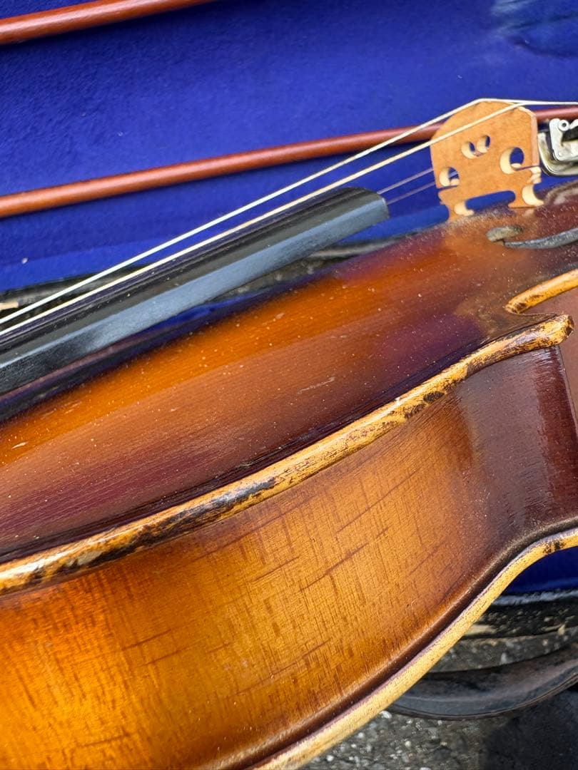 【現状品】バイオリン　ケース付き　年代物