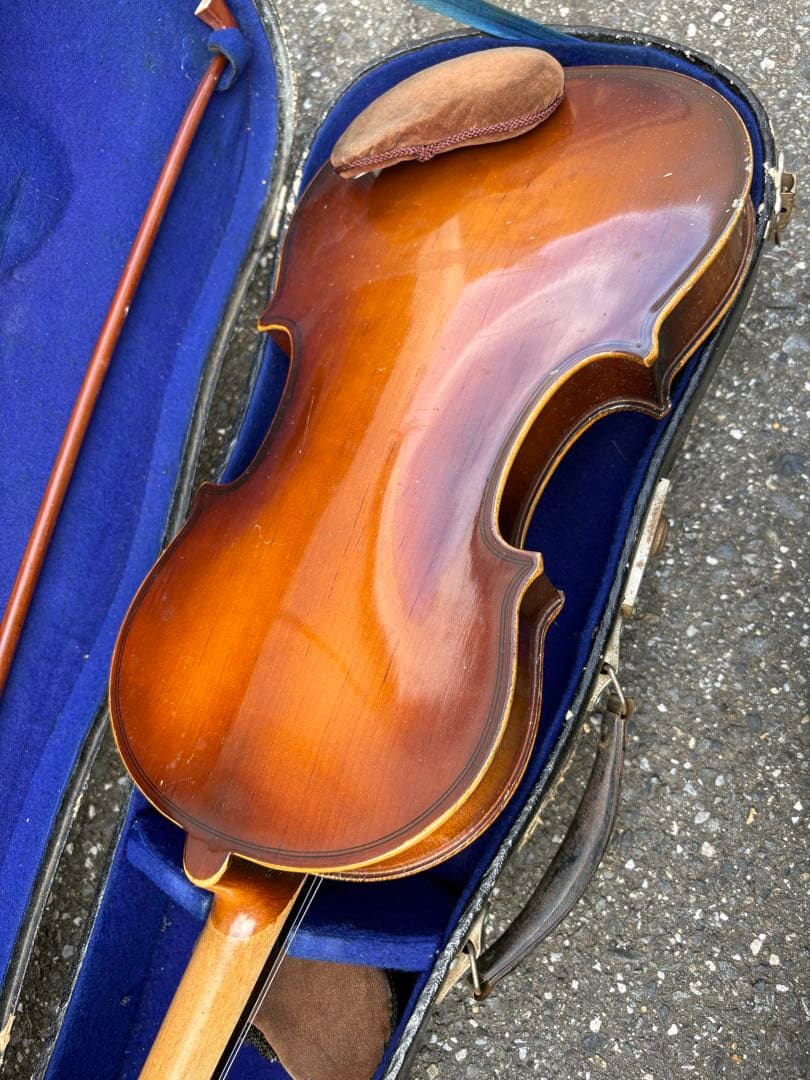 【現状品】バイオリン　ケース付き　年代物