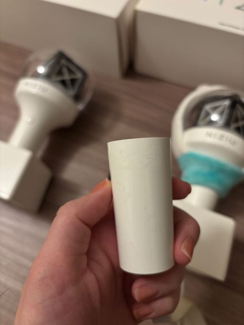 NiziU ペンライト　2本セット　MAYUKA ペンライトカバー付き