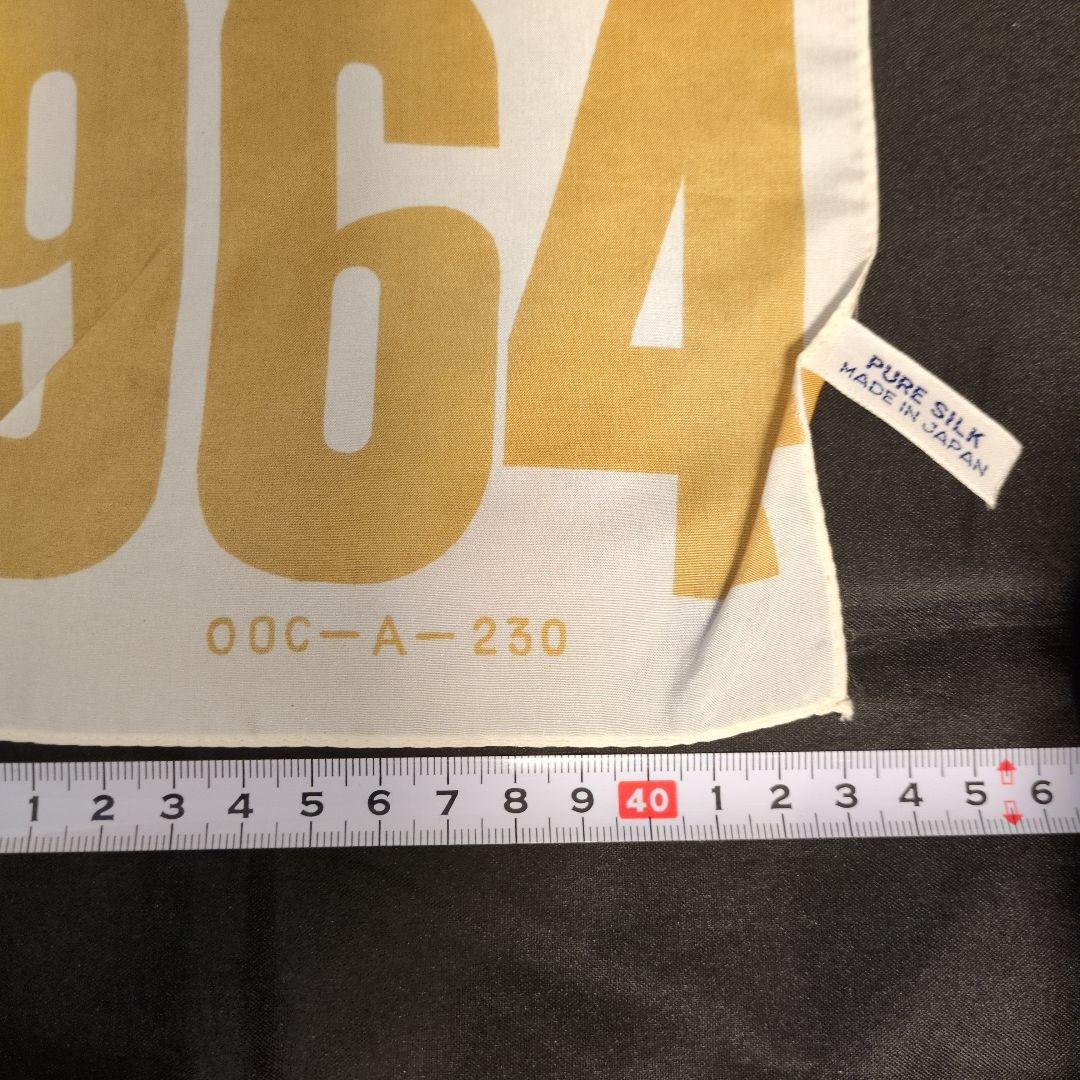 1964年東京オリンピックの旗(フラッグ) 当時物 亀倉雄策 超美品 レア 貴重