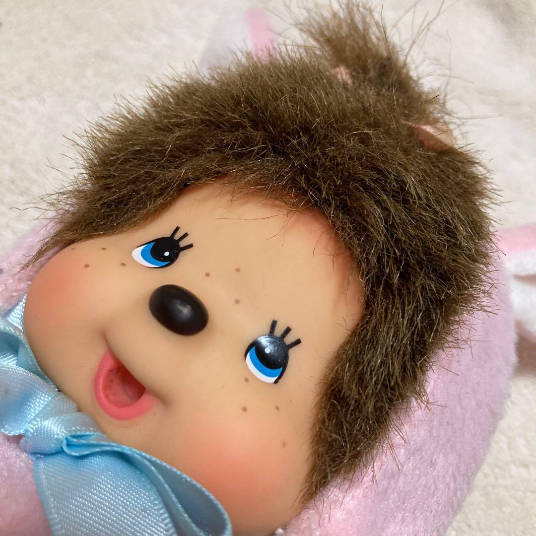 メッセージモンチッチペア　くま(For You) うさぎ(Thank You)