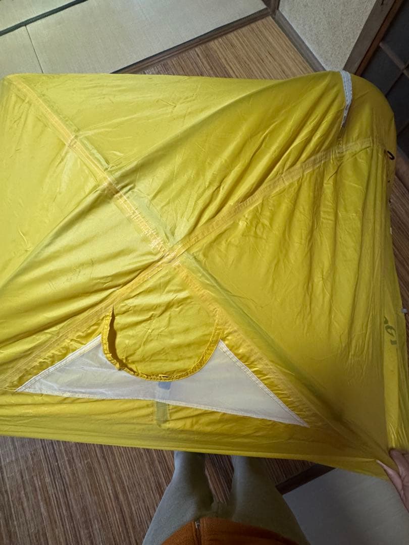 か*ん様 mont-bell モンベル クロノスドーム2型 シトロンイエロー