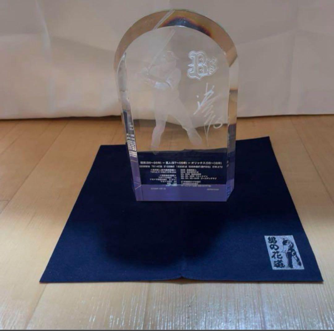 清原和博 記念クリスタルプレート 2008年製 1000個限定