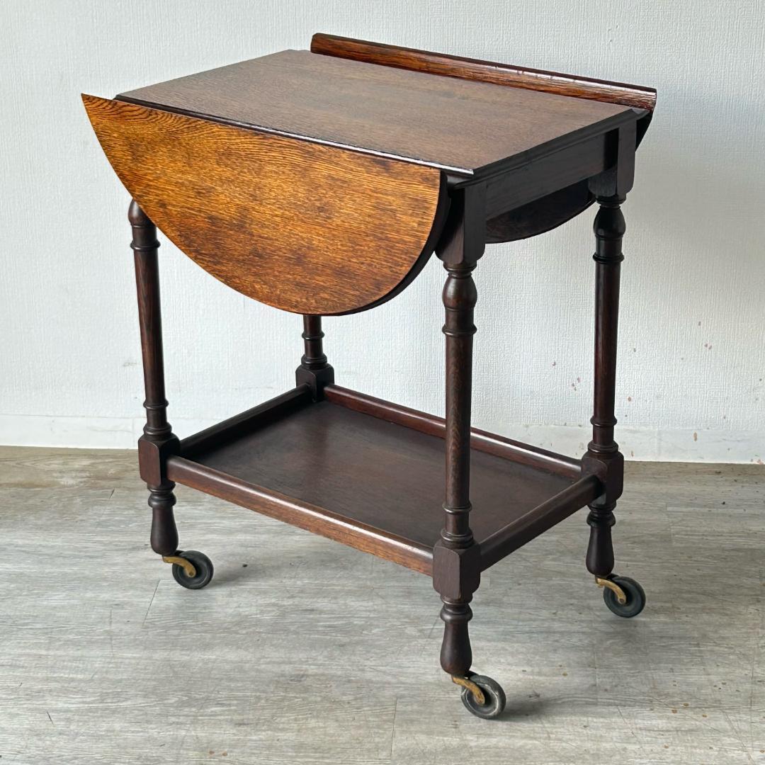 イギリス アンティーク 家具 ティー トローリー 1930年頃 614A