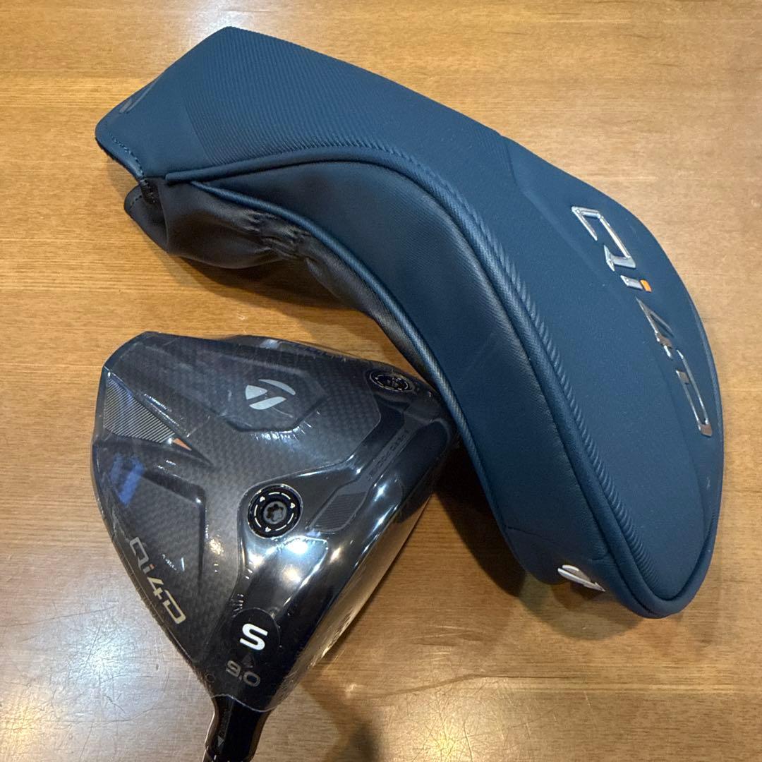 新品未使用！Qi4D ドライバー 9.0° REAX MR50 S