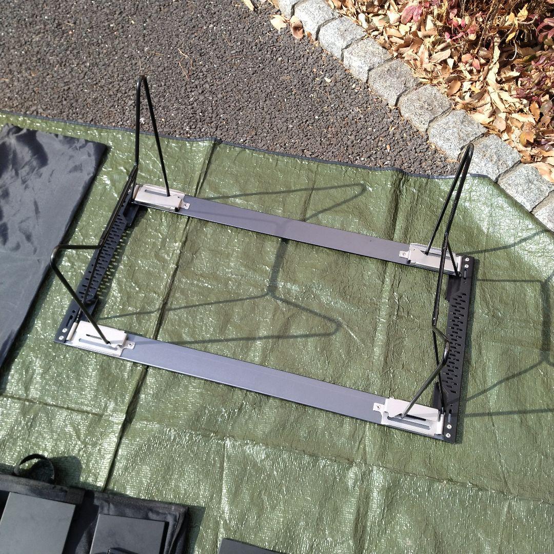 ゼインアーツ トードテーブル シェルフ＆バーナーデッキセット