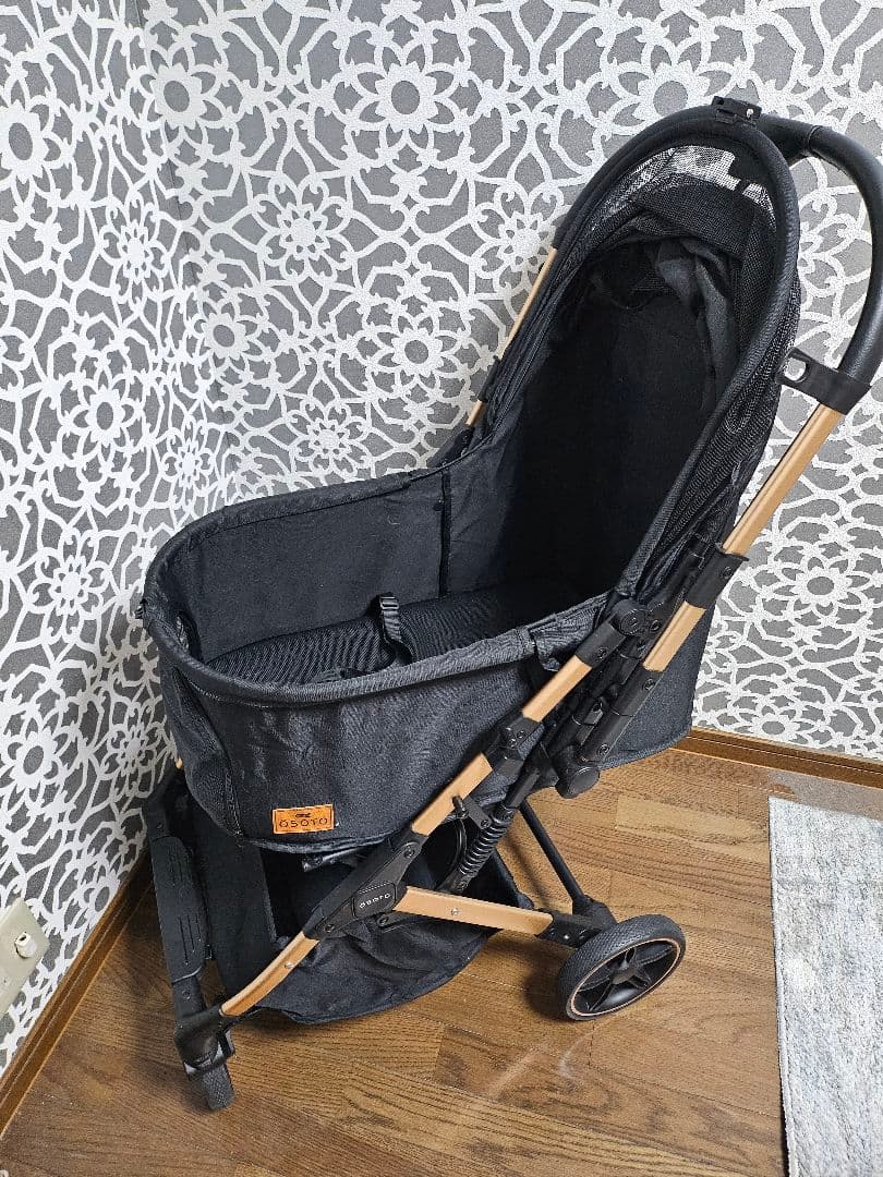 ジェックス　OSOTO GRACE QC ペットカート ブラック