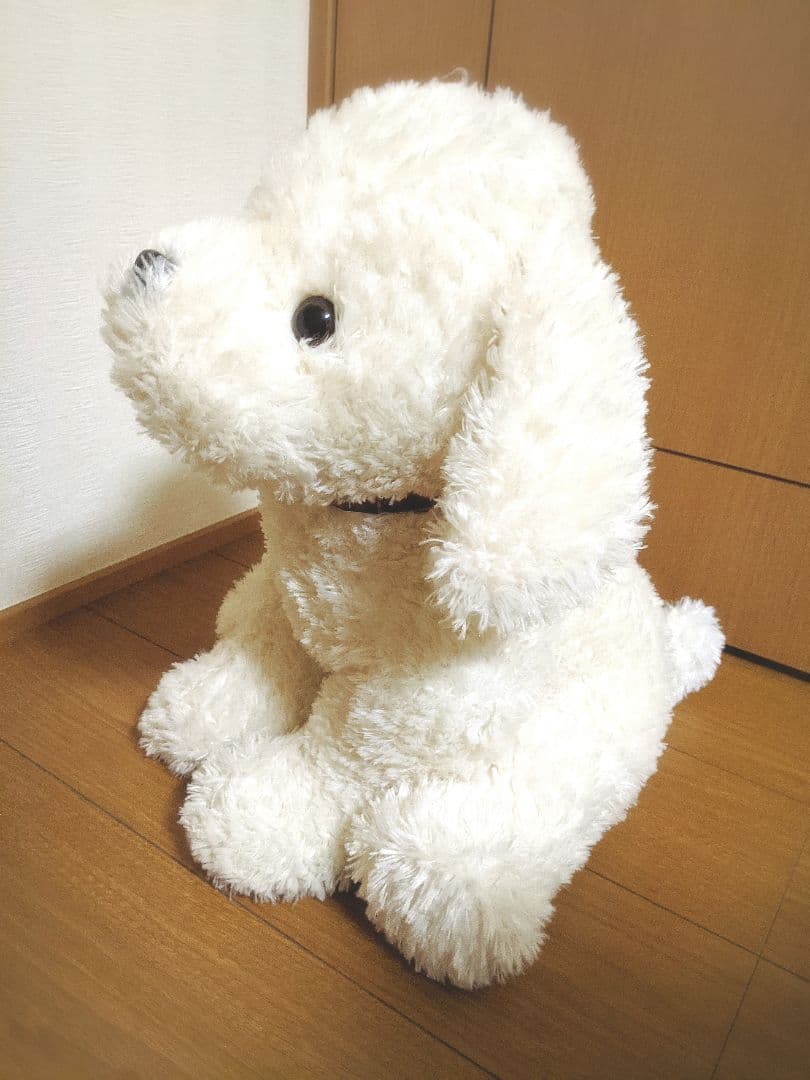 特大 ビッグ 新品 犬 ホワイト ぬいぐるみ 大型犬 ラブラドール 白 いぬ