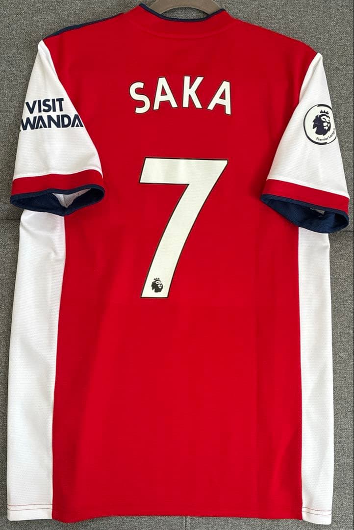 【正規品】アーセナル 21/22 ホーム レプリカユニフォーム ブカヨ・サカ