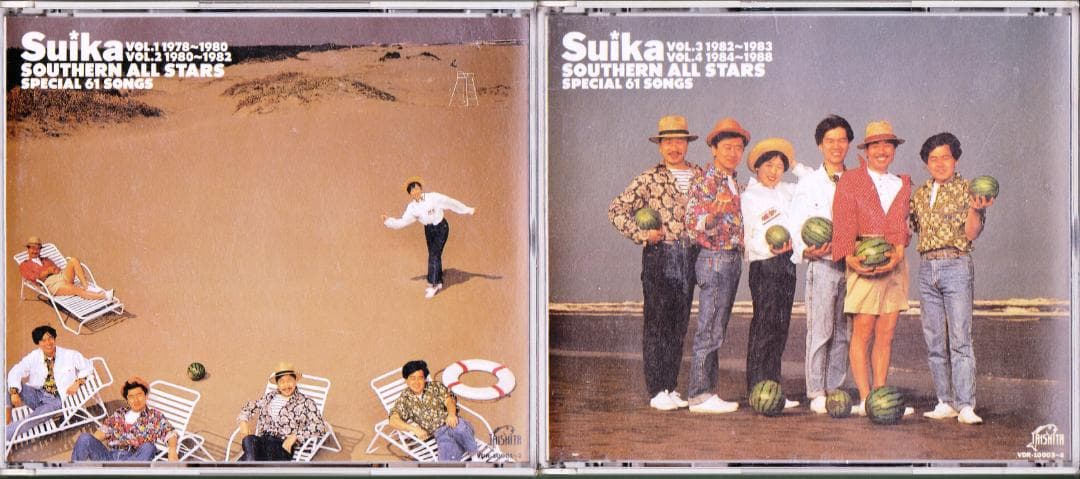 サザンオールスターズ「すいか」CD1・2セット（4枚組）