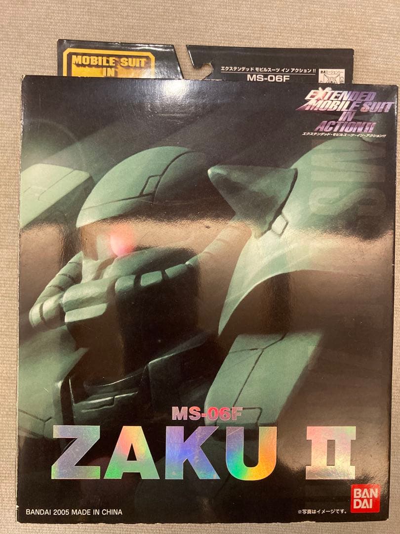 【4体セット・美品】EMIA ガンダム/シャアザク/ザク/グフ 塗装済み完成品