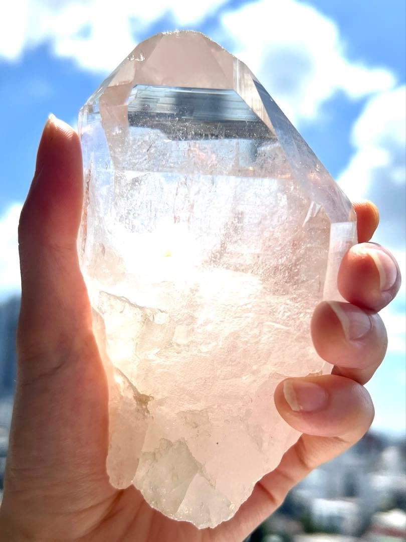 限定プレゼント価格✨美✨希少AAAAヒマラヤ メルー水晶 カテドラル✨大天使光水