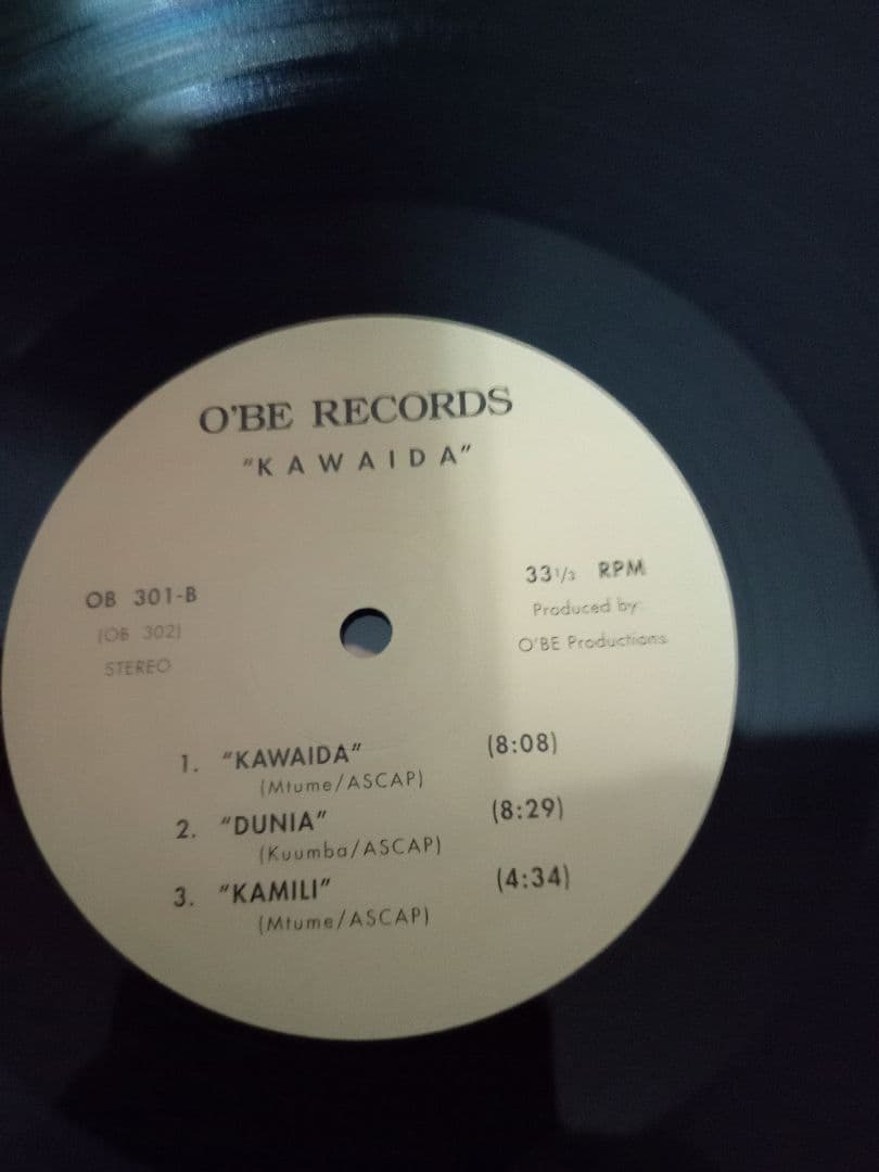 Kawaida　スピリチュアルジャズ　レアグルーヴ　JAZZ ブッダブランド