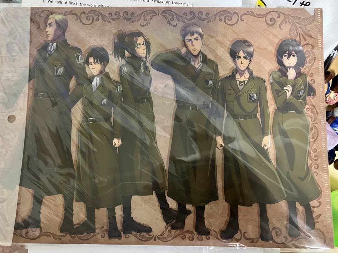 進撃の巨人リヴァイ、エルヴィン