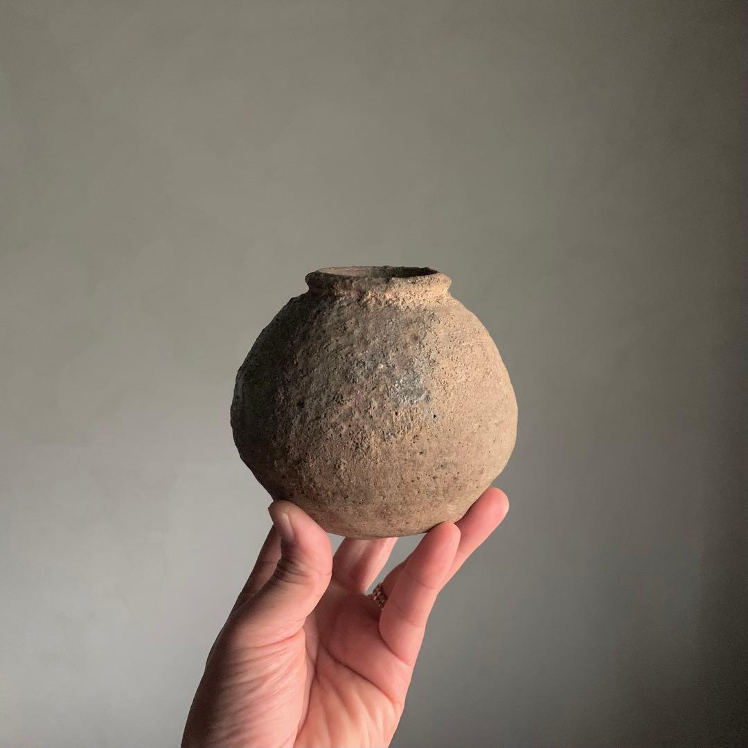 発掘の 小壺 高麗か？ 古美術 古道具 アンティーク