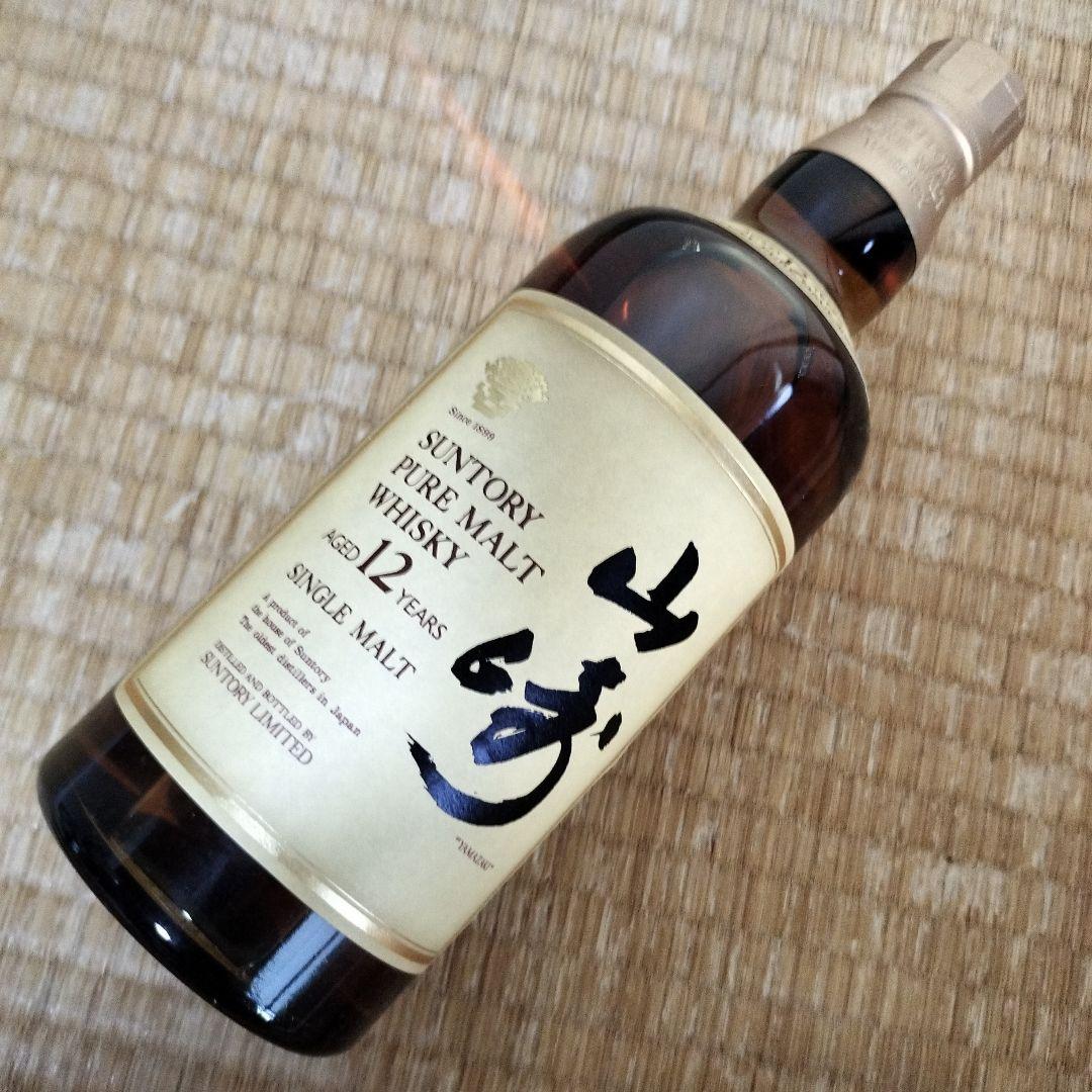 山崎12年シングルモルトウイスキー 750ml SYA1N
